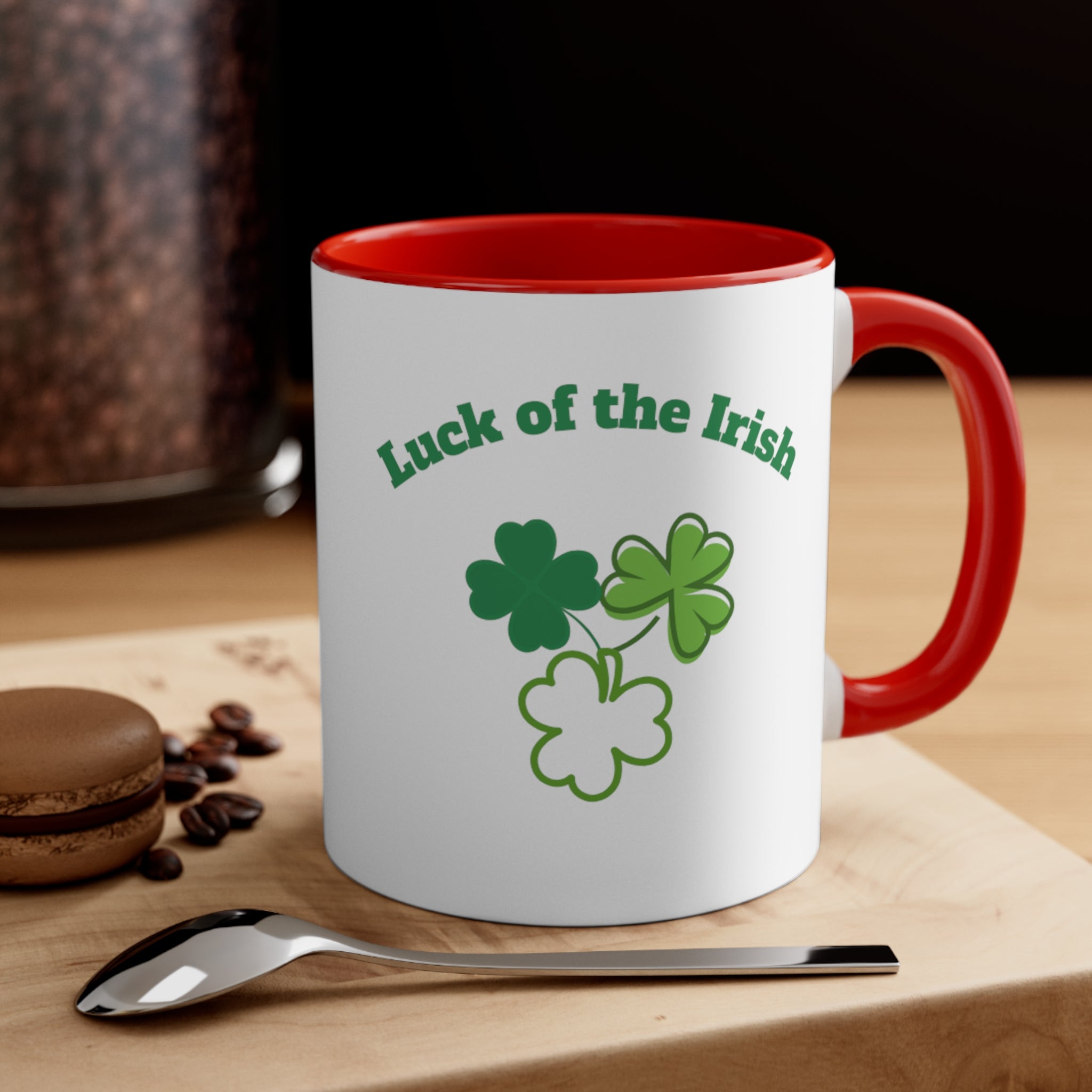 Luck Of The Irish Accent Coffee Mug, 11oz