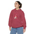 Gnome Valentine's Day Unisex Garment-Dyed Hoodie