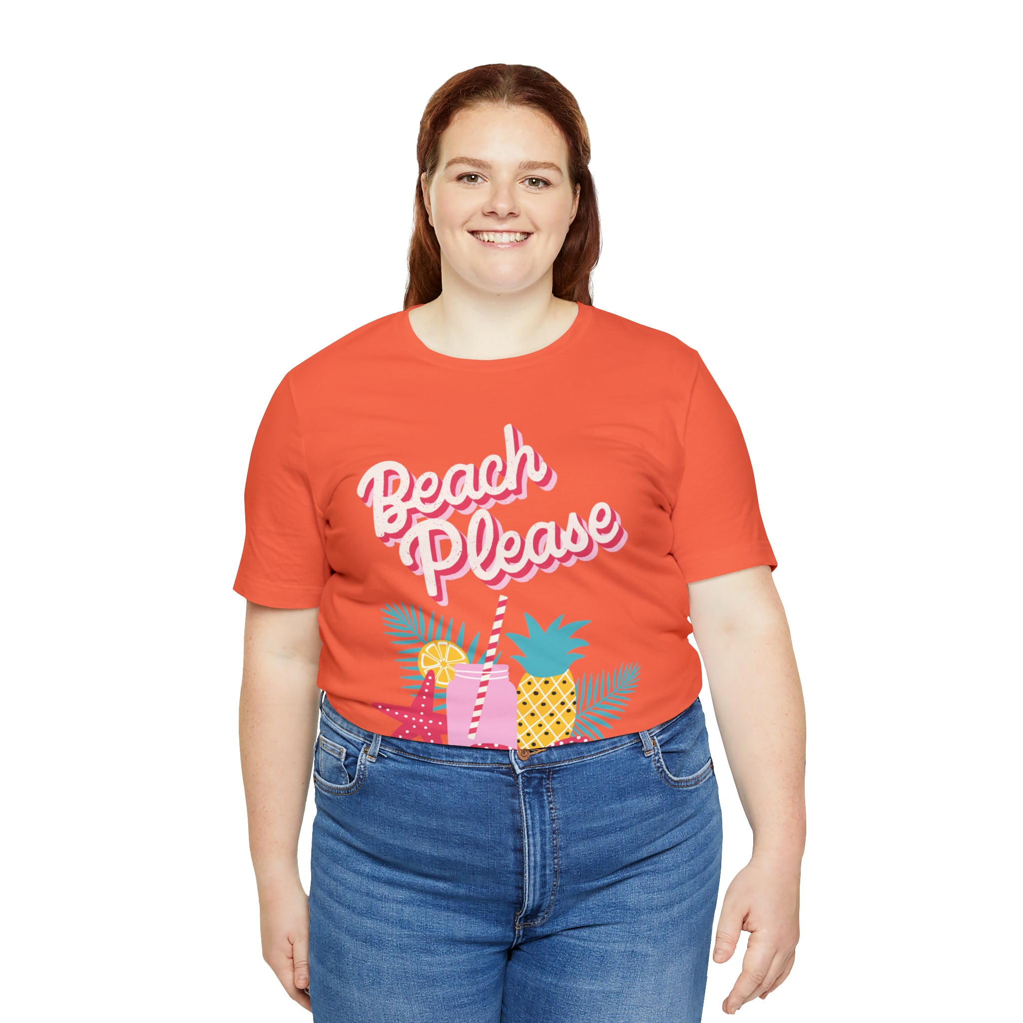 Beach Please Unisex Jersey Short Sleeve Tee
