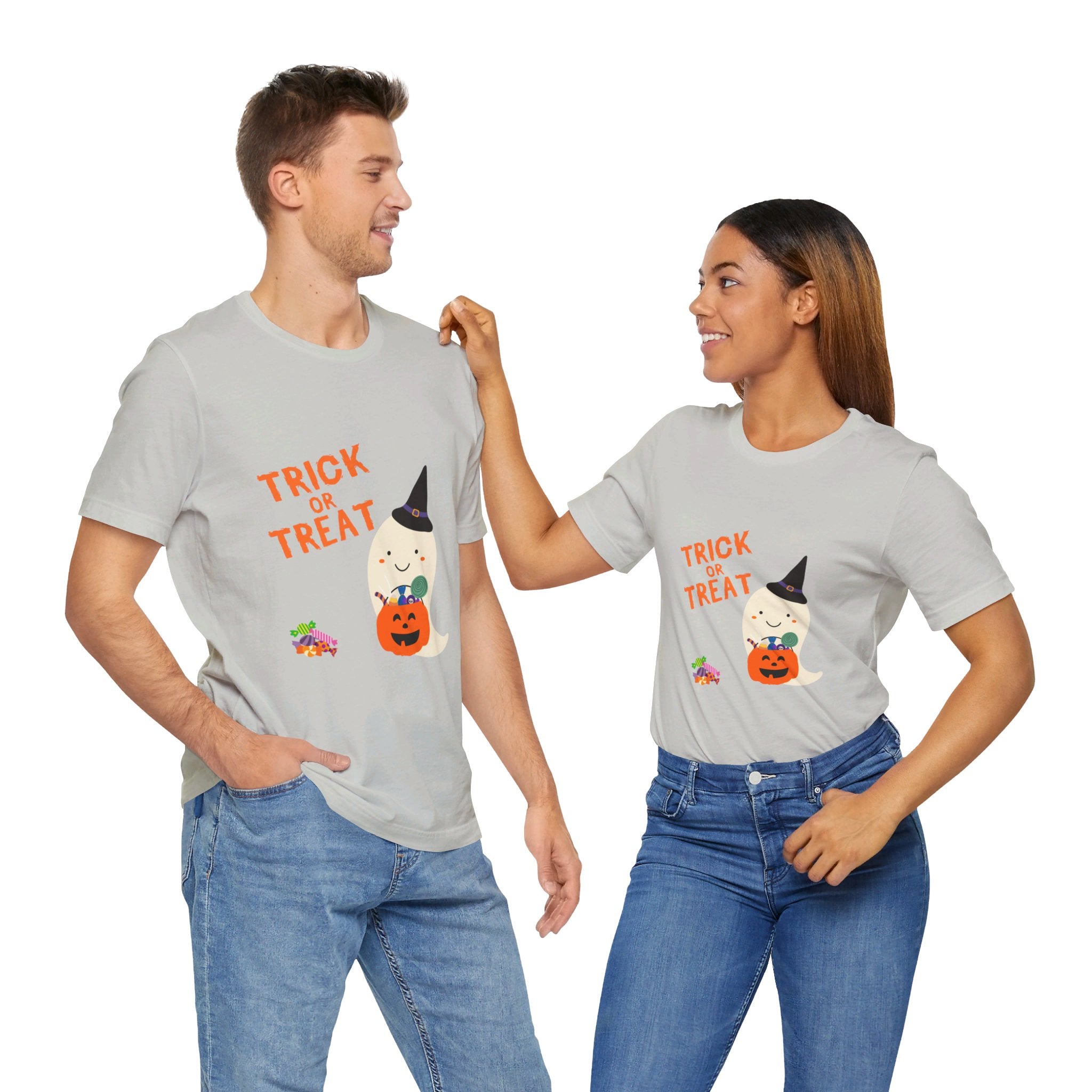Trick or Treat Unisex Jersey Short Sleeve Tee