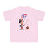 Uncle Sam Happy 4th of July Youth Midweight Tee