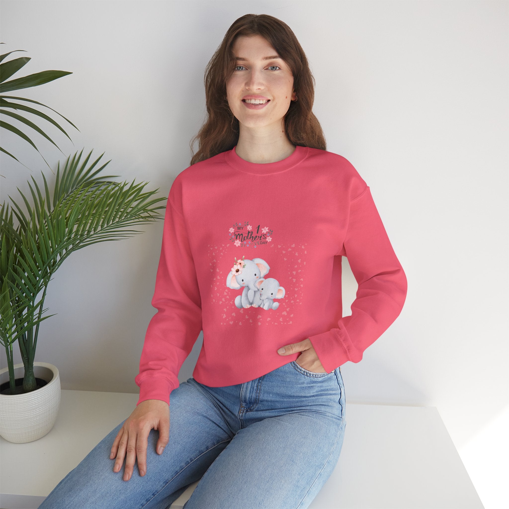 My 1st Mother's Day Unisex Heavy Blend™ Crewneck