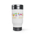 Sweet Summer Stainless Steel Travel Mug with Handle, 14oz