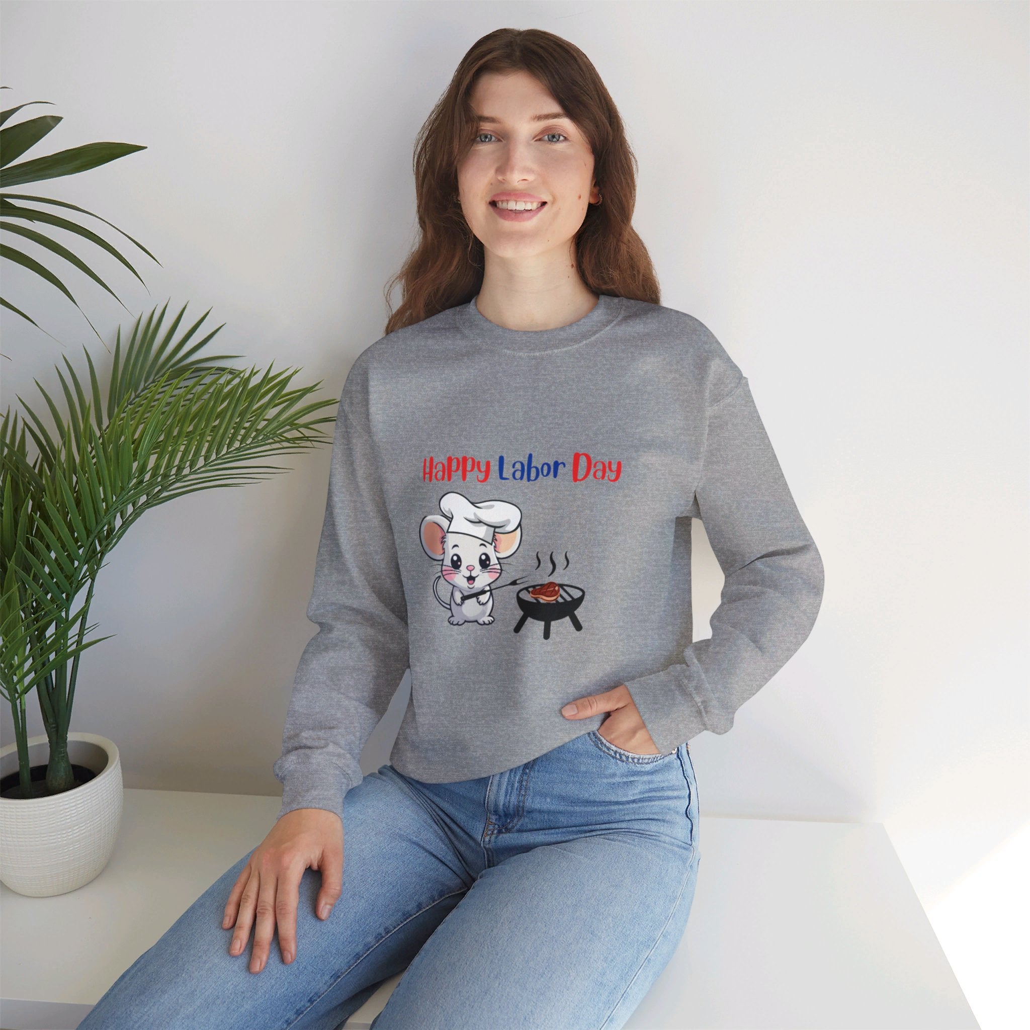 Labor Day Cookout Unisex Heavy Blend™ Crewneck Sweatshirt