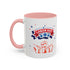 Wish U A Happy Labor Day Accent Coffee Mug (11, 15oz)