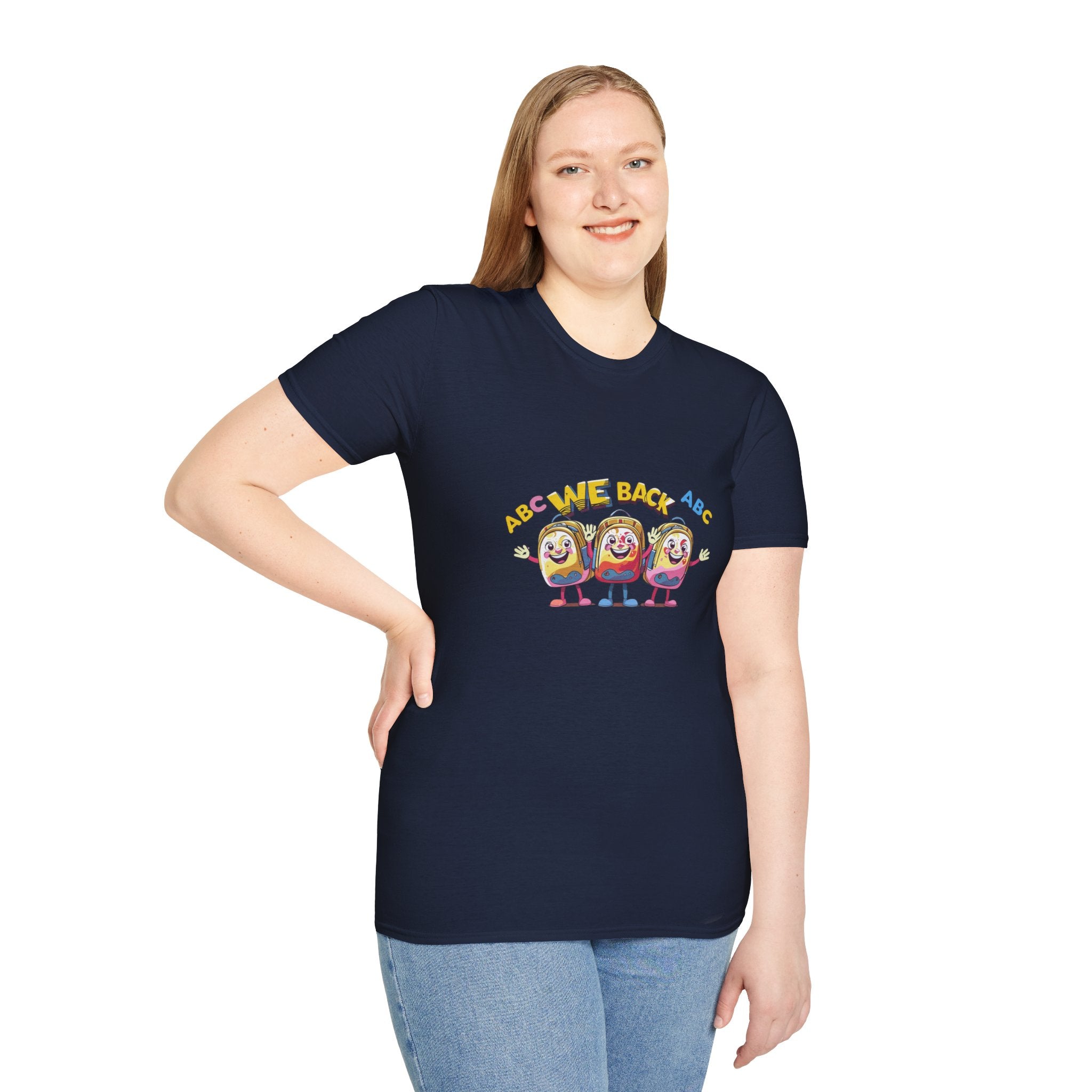 We Back Unisex Softstryle T-Shirt
