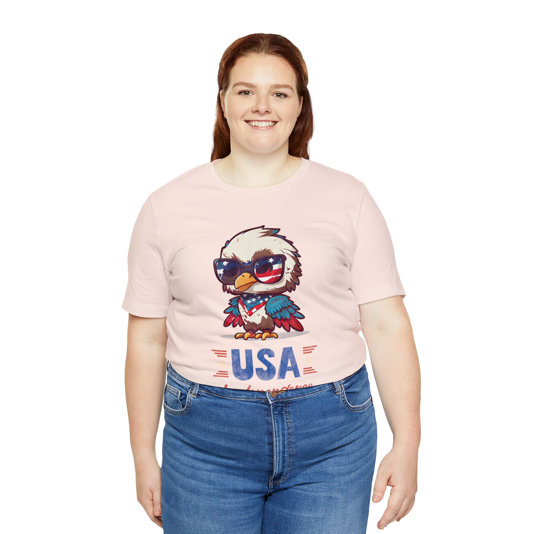 USA Independence Day Unisex Jersey Short Sleeve Tee