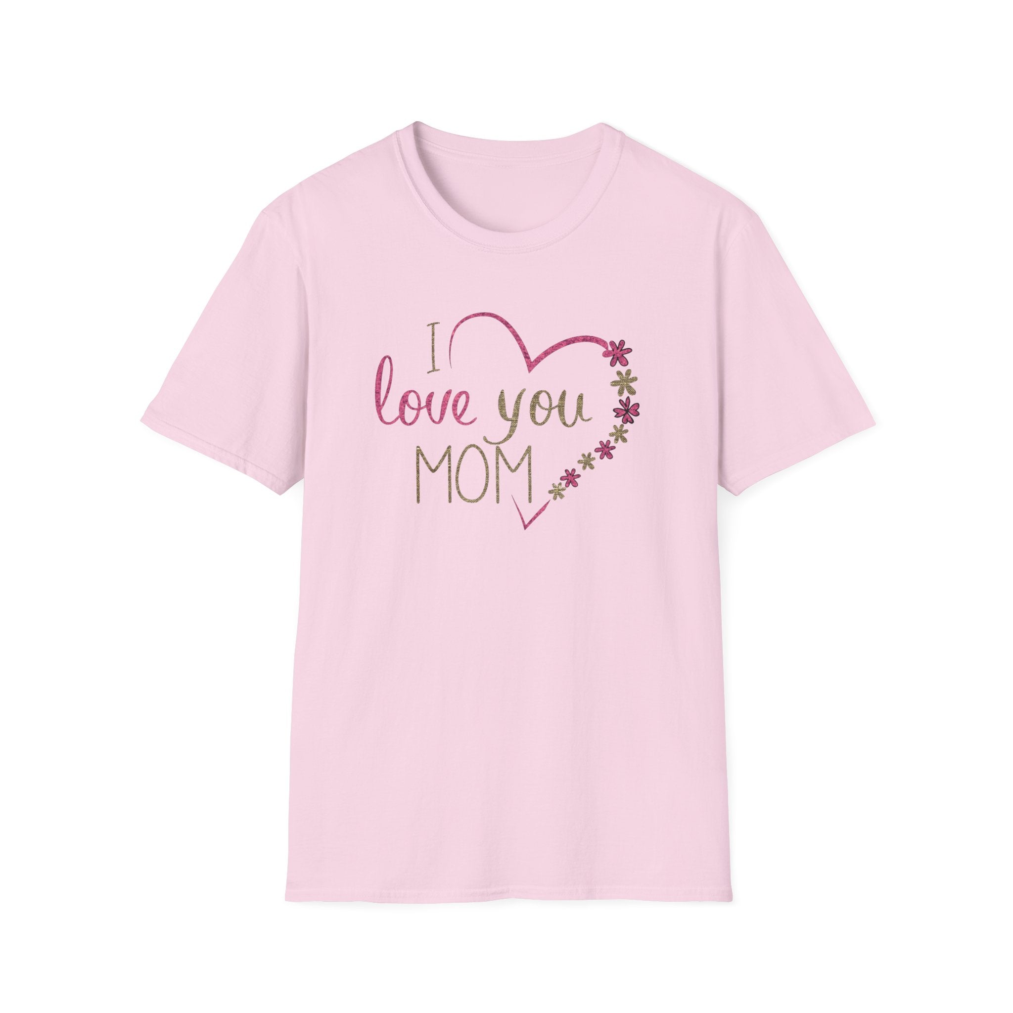 Mom, Happy Mother's Day Unisex Softstyle T-Shirt