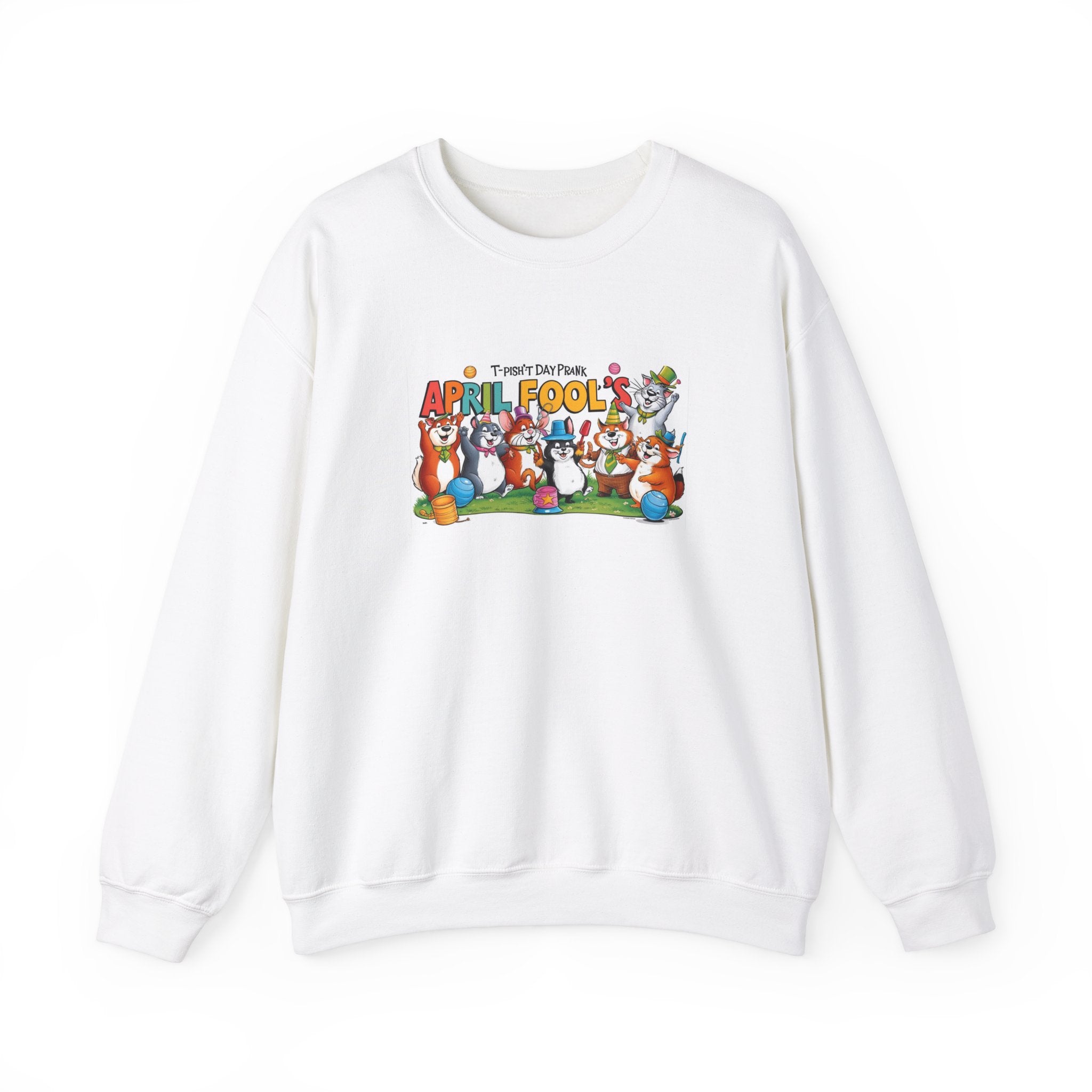 T-Pish'-T Day Prank Unisex Crewneck Sweatshirt