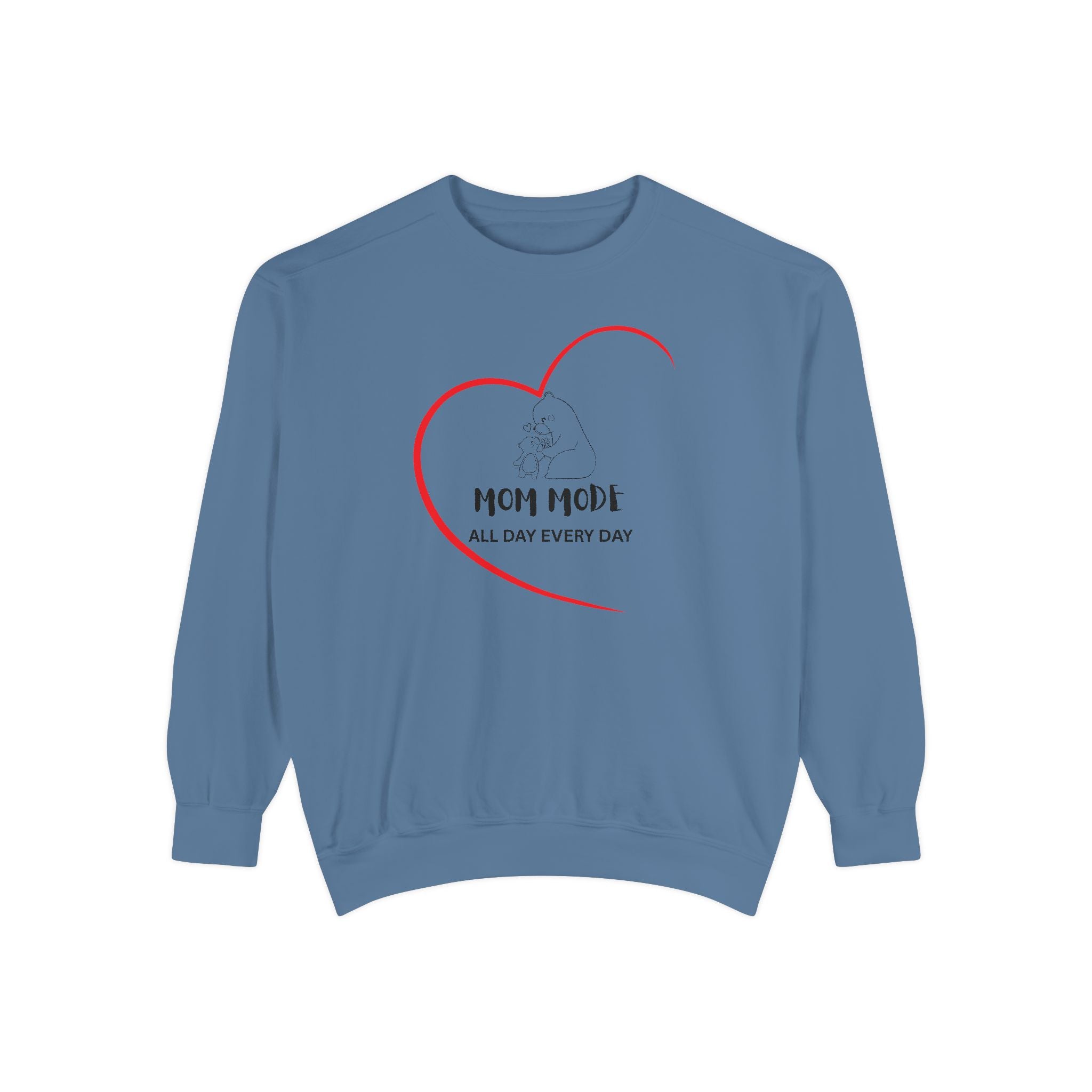 Mom Mode Garment-Dyed Sweatshirt