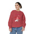 Gnome Valentine's Day Unisex Garment-Dyed Sweatshirt