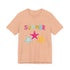 Summer Starfish Unisex Jersey Short Sleeve Tee