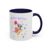 Little Miss April Fool's  Day Accent Coffee Mug - Fun & Whimsical 11oz/15oz