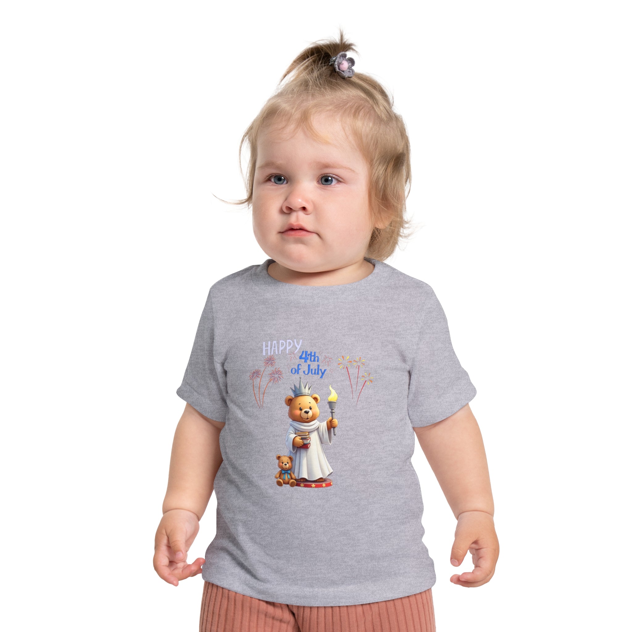 Lady Liberty Baby Short Sleeve Tee Shirt