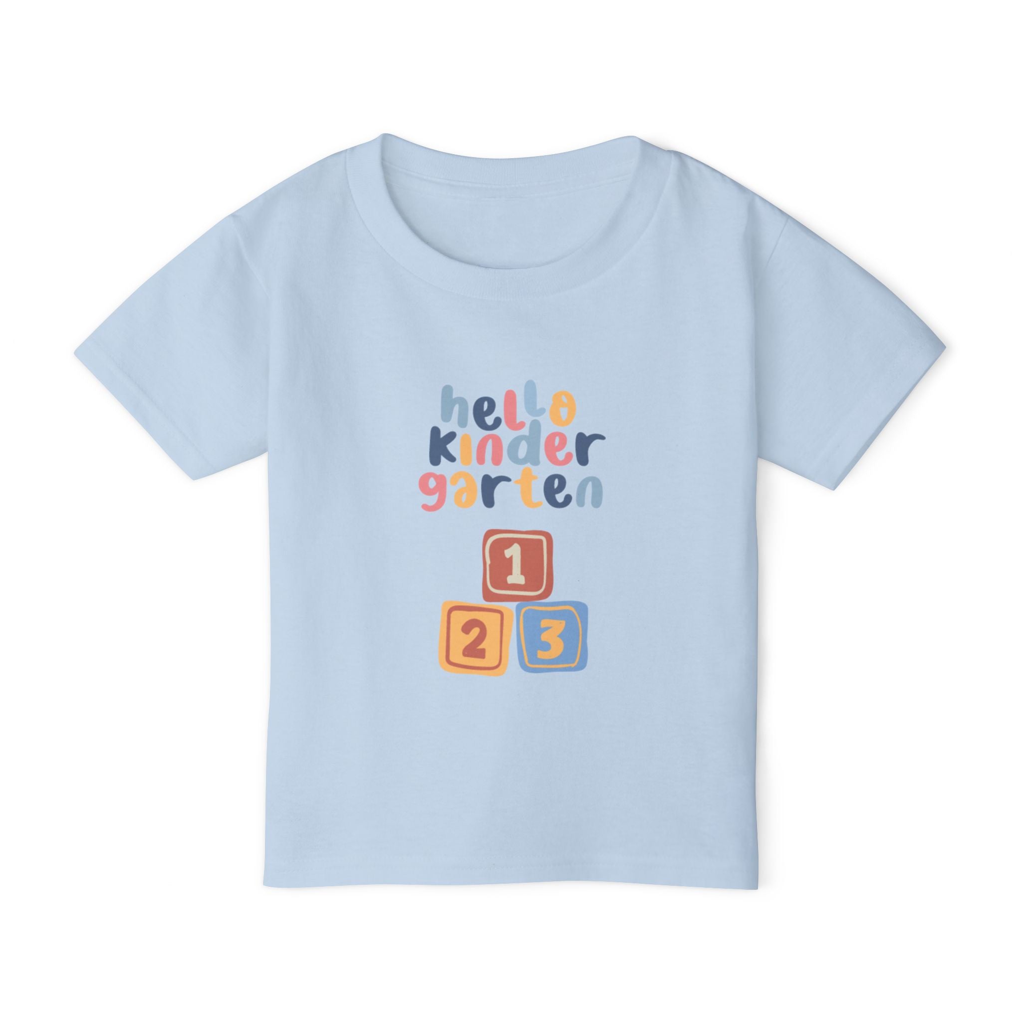 Hello Kindergarten Heavy Cotton™ Toddler T-shirt