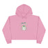 Kiss Me I'm Irish Cat Crop Hoodie