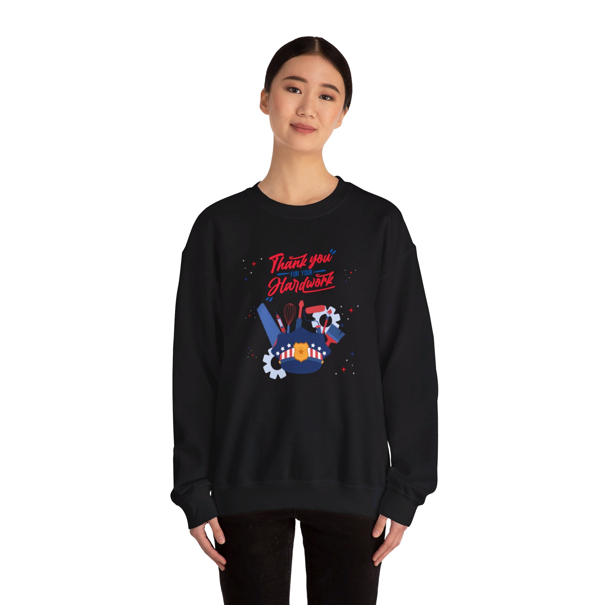 Thank You For Your Hard Work Unisex Heavy Blend™ Crewneck Sweatshirt