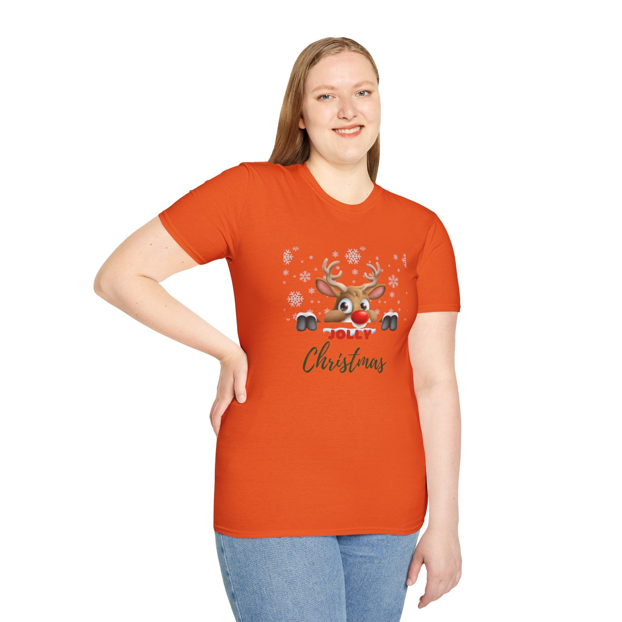 Jolly Christmas Unisex Softstyle T-Shirt