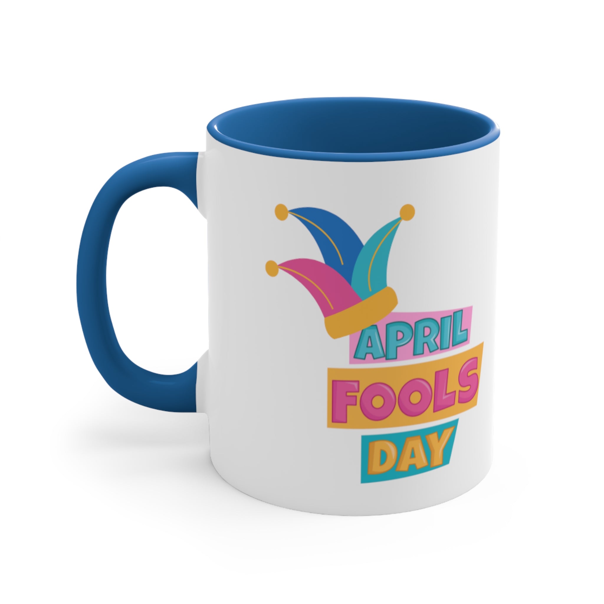 All Fool's Day Accent Coffee Mug, 11oz