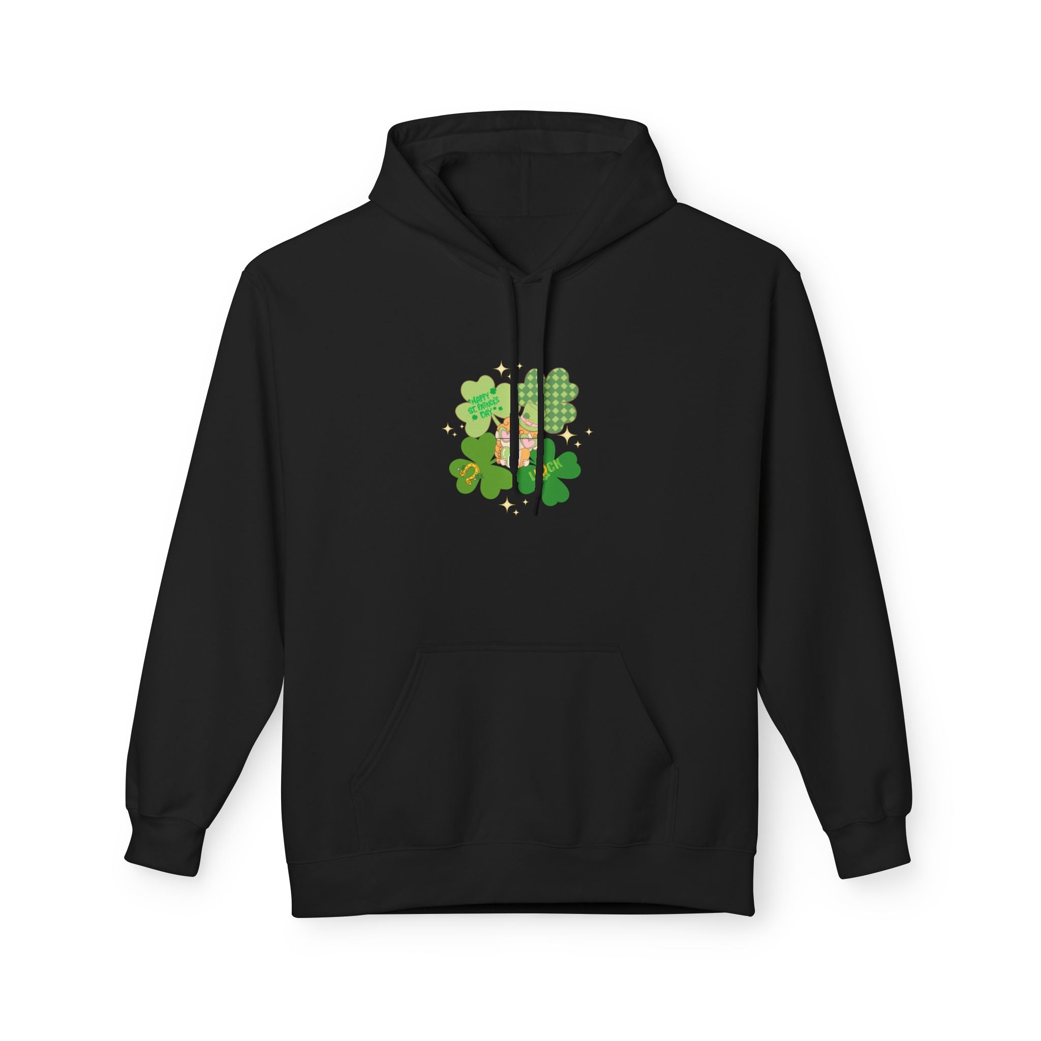 Retro St. Paddy's Day Fleece Hoodie - Unisex