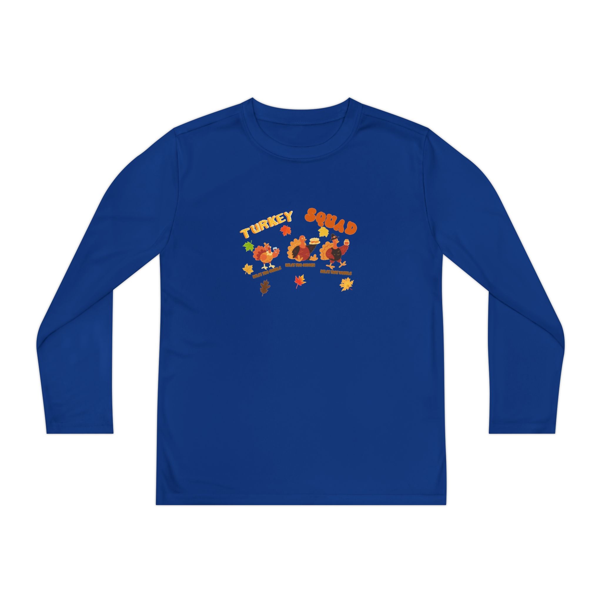 Turkey Squad Youth Long Sleeve Competitor Tee