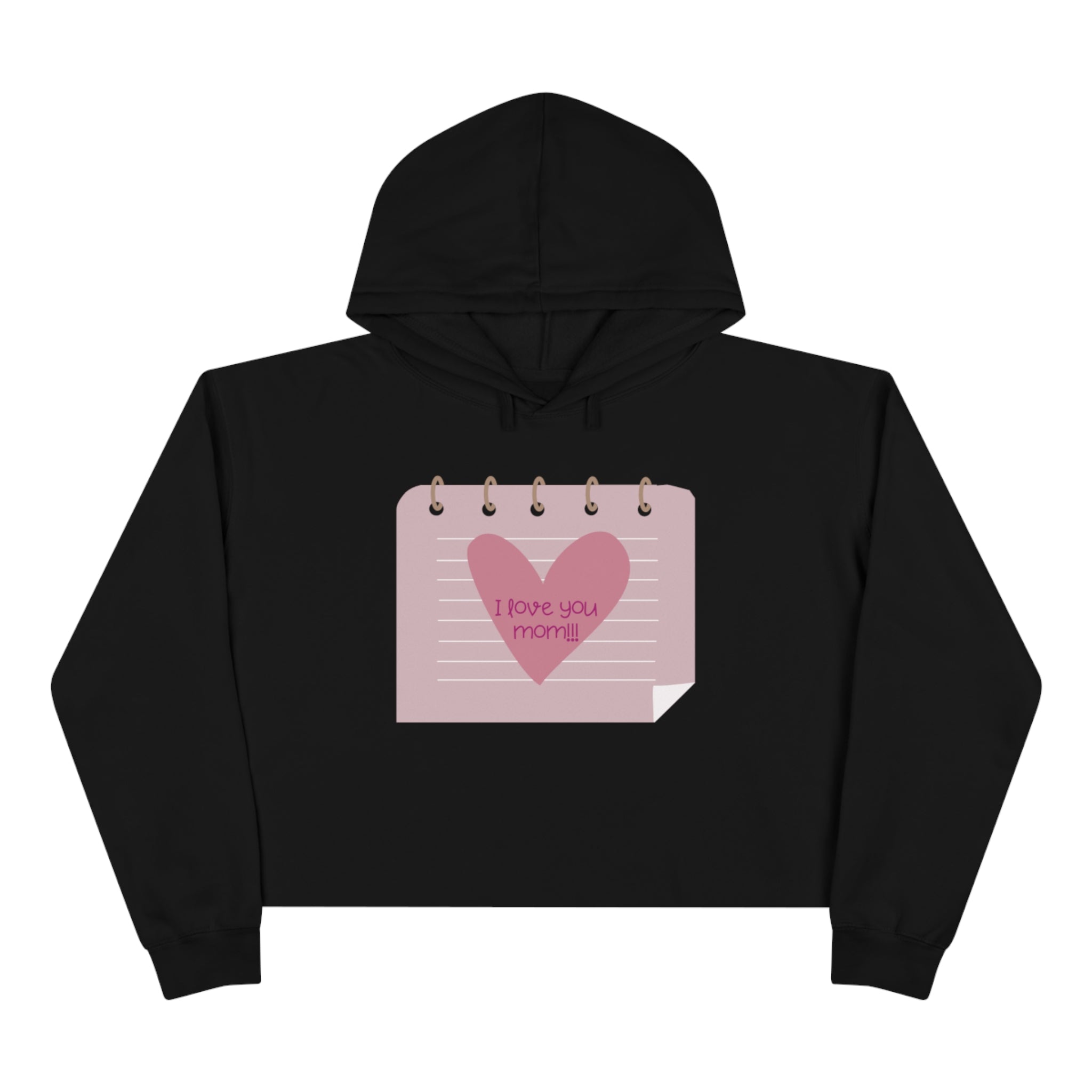 Happy Mom Day!! Crop Hoodie