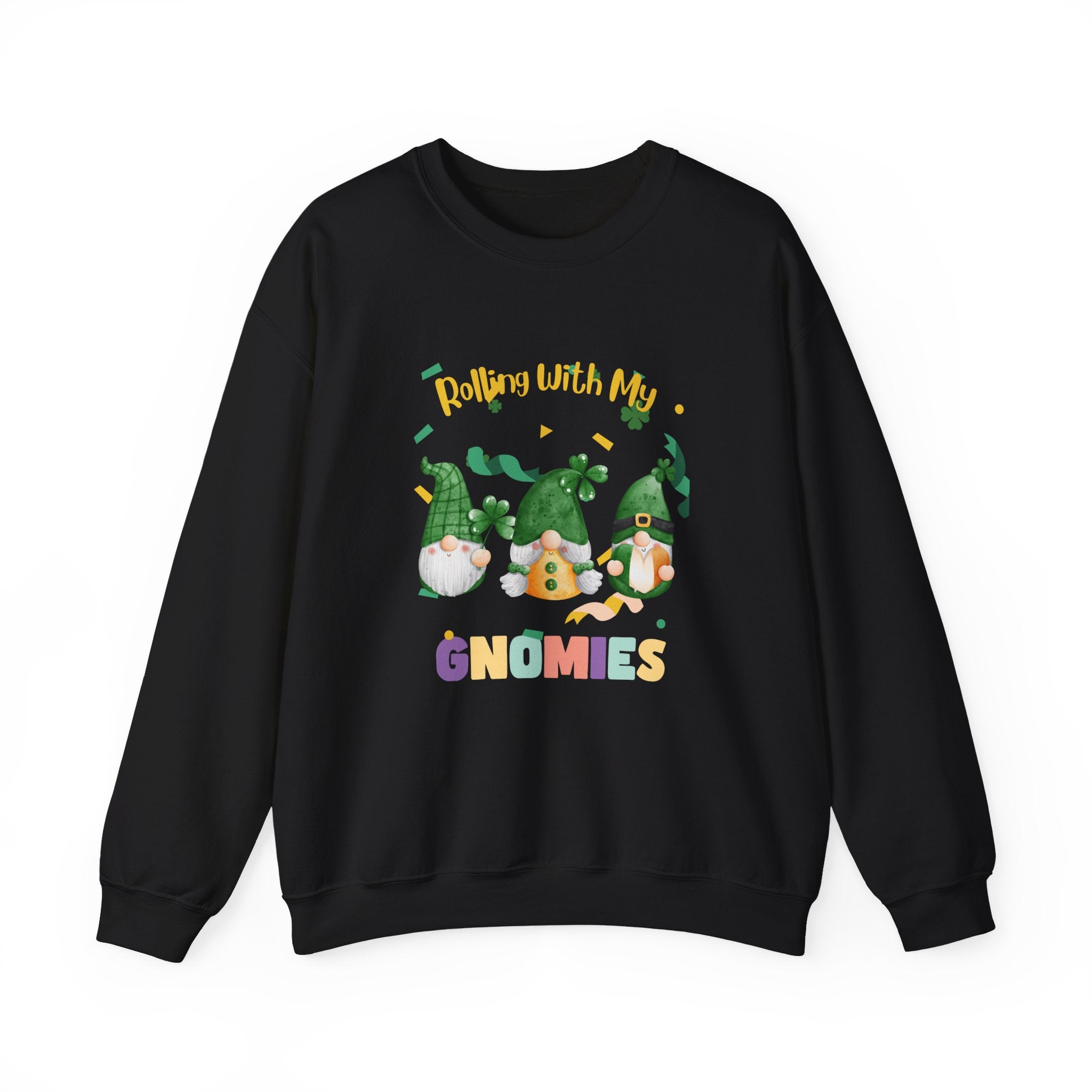Rolling With My Gnomies Crewneck Sweatshirt - Unisex Heavy Blend™