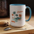 Summer Season Vibes Accent Coffee Mug (11, 15oz)