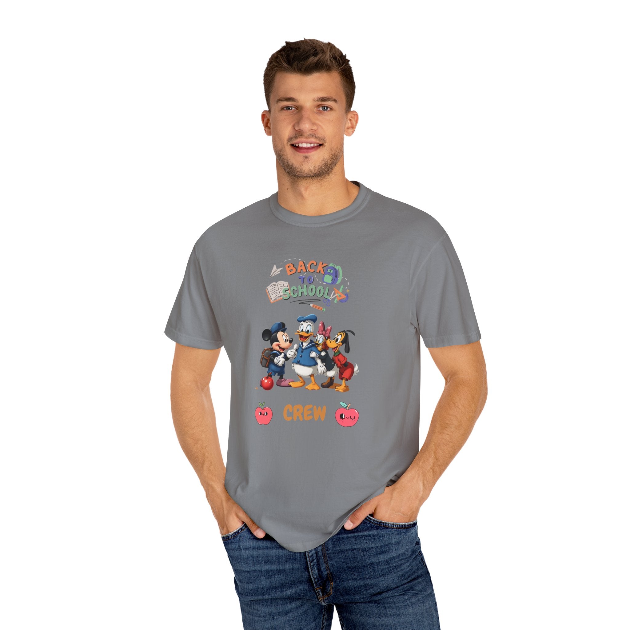 Back to School Crew Unisex Dyed T-Shirt
