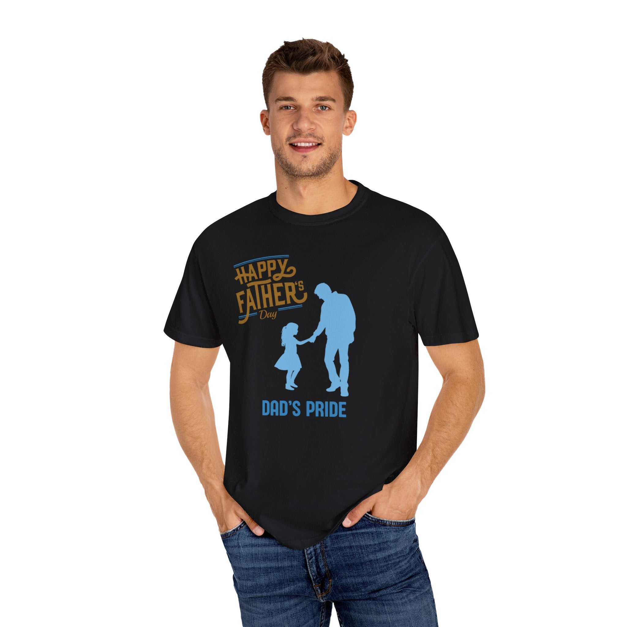 Dad's Pride Unisex Garment-Dyed T-shirt