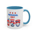 Happy Tribute Day Gnome Accent Coffee Mug (11, 15oz)