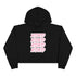 XOXO Crop Hoodie