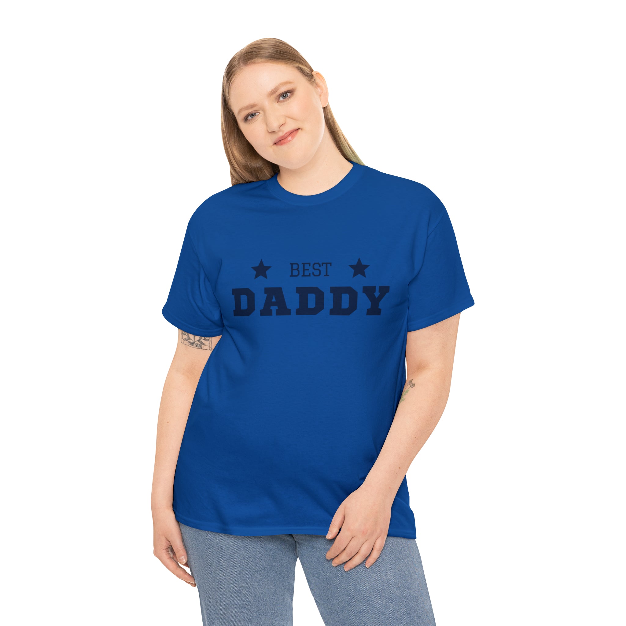 Happy Daddy's Day Unisex Heavy Cotton Tee