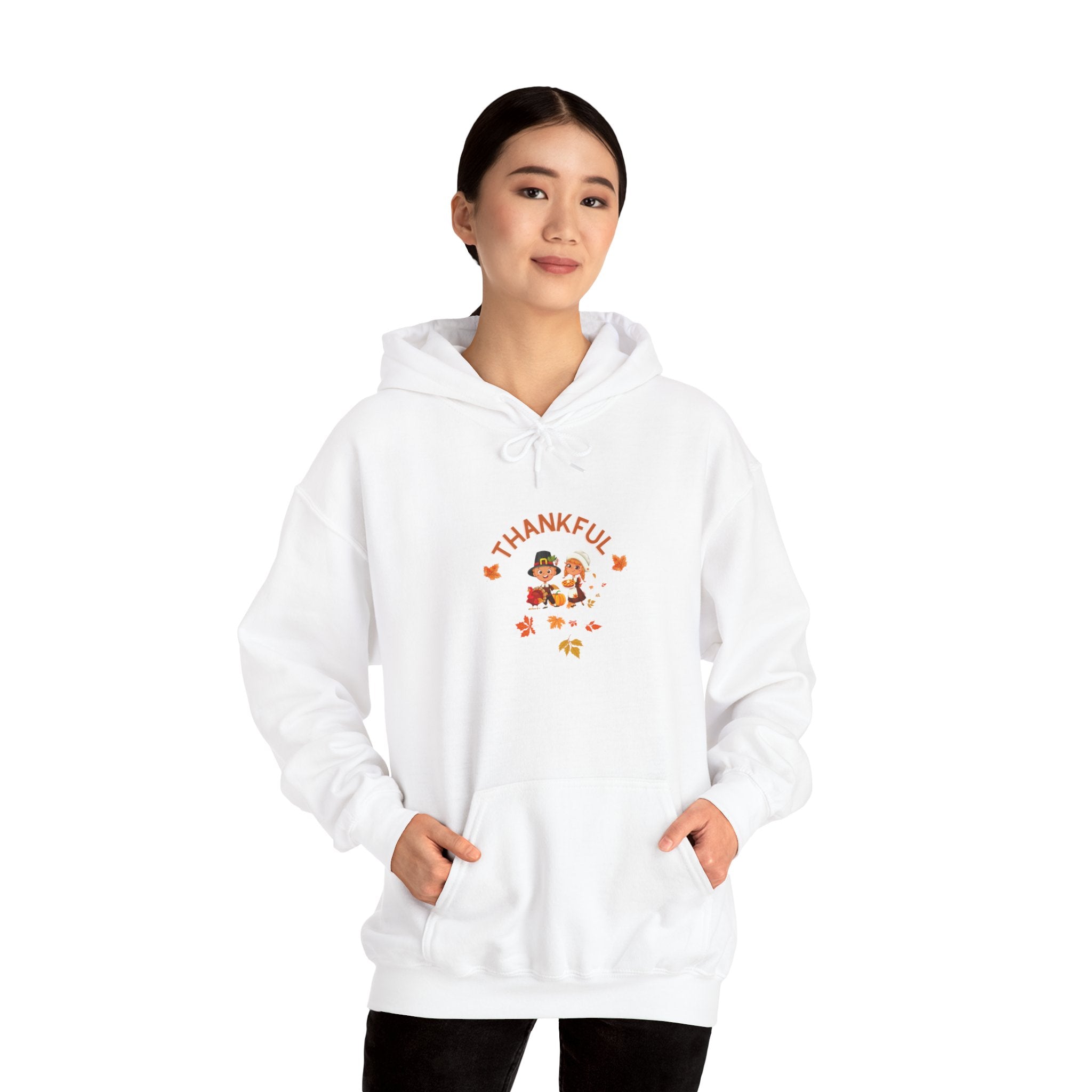 Pilgrims Turkey Day Unisex Heavy Blend™ Hooded Sweatshirt