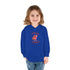 Badass Turkey Toddler Pullover Fleece Hoodie