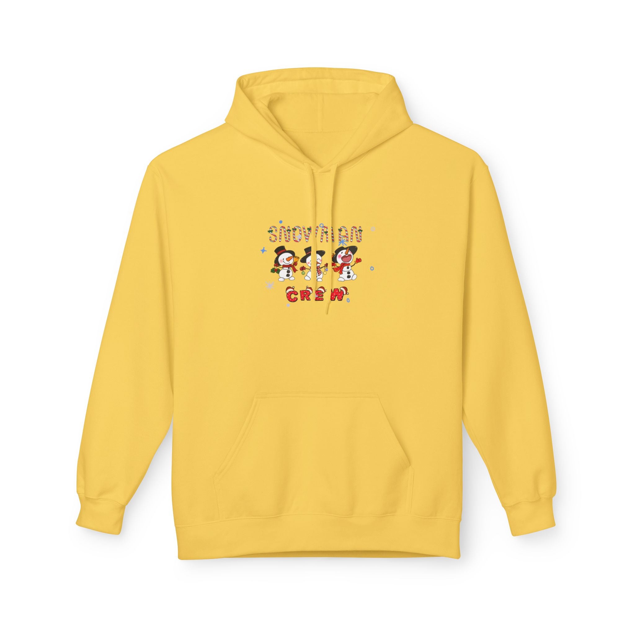 Snowman Crew Unisex Midweight Softstyle Fleece Hoodie