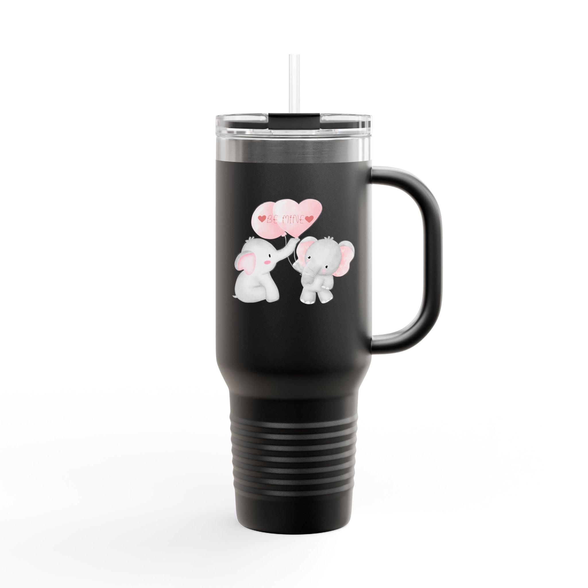 Be Mine Love  Insulated Travel Mug - 40oz - Perfect for Kids & Animal Lovers