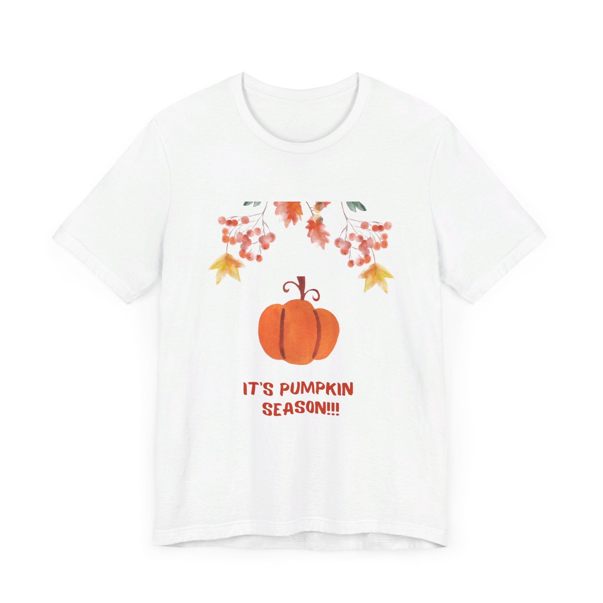 Pumpkin Season Unisex Jersey Short Sleeve Tee