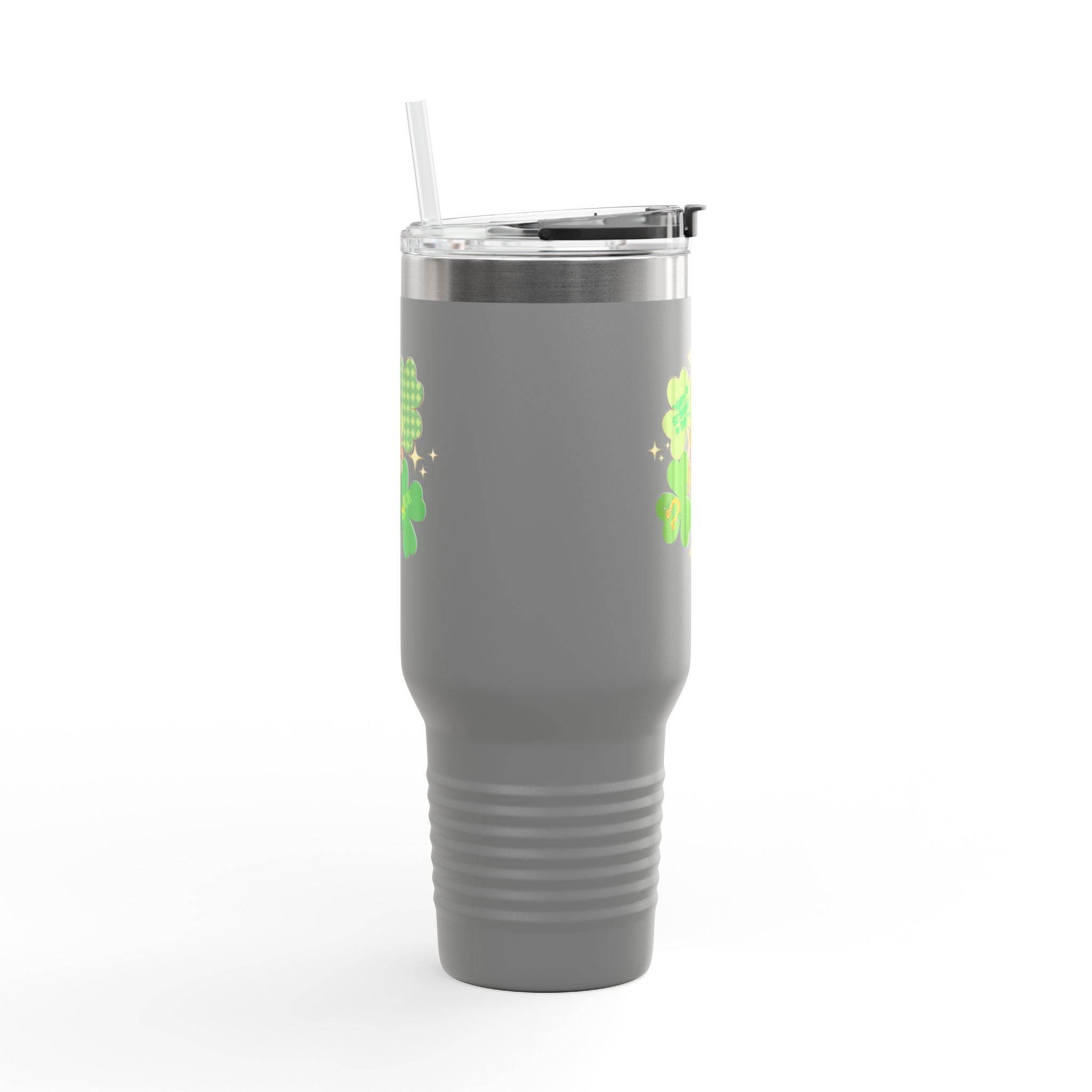 Retro St. Paddy's Day Insulated Travel Mug