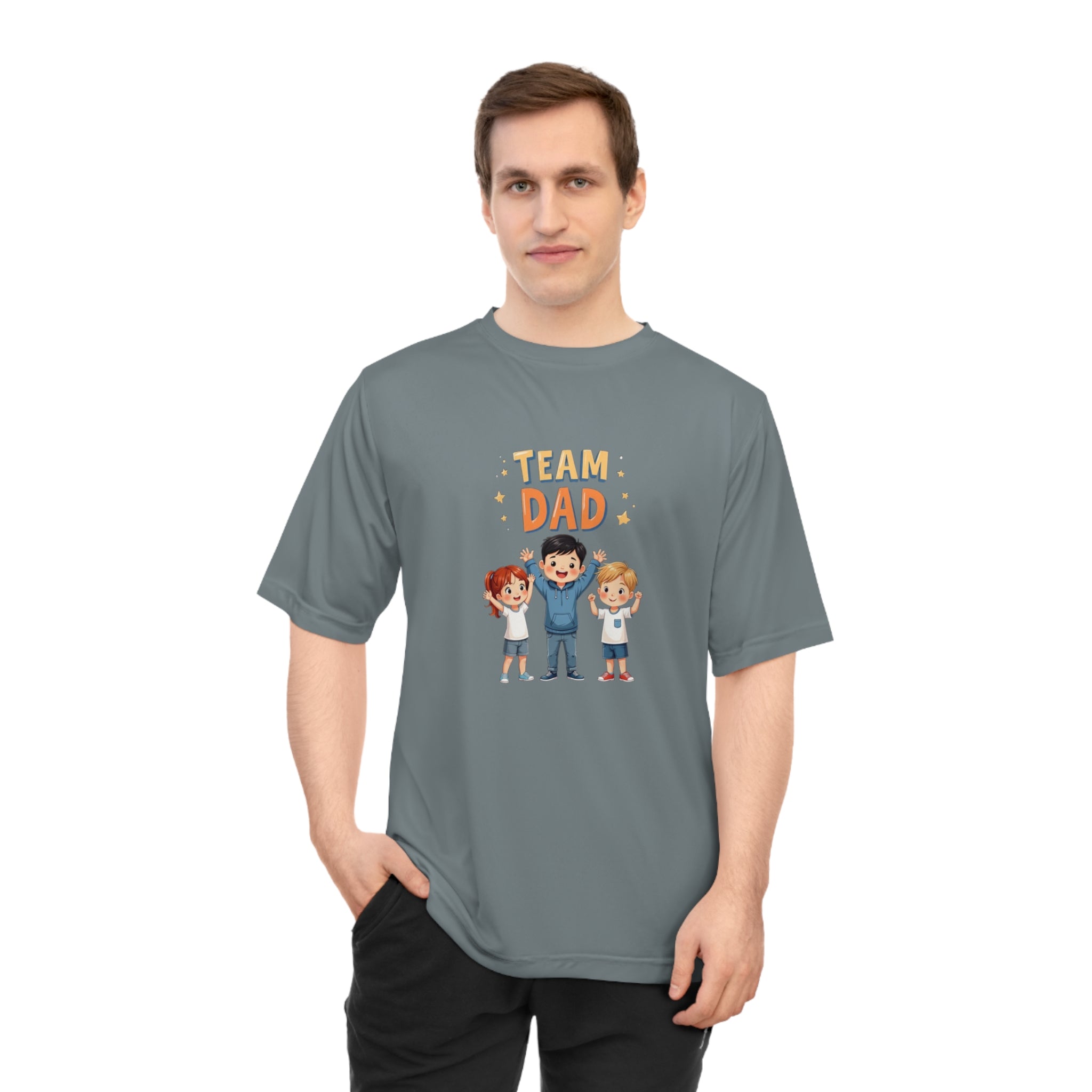 Team Dad Unisex Performance T-Shirt, Father's Day Gift