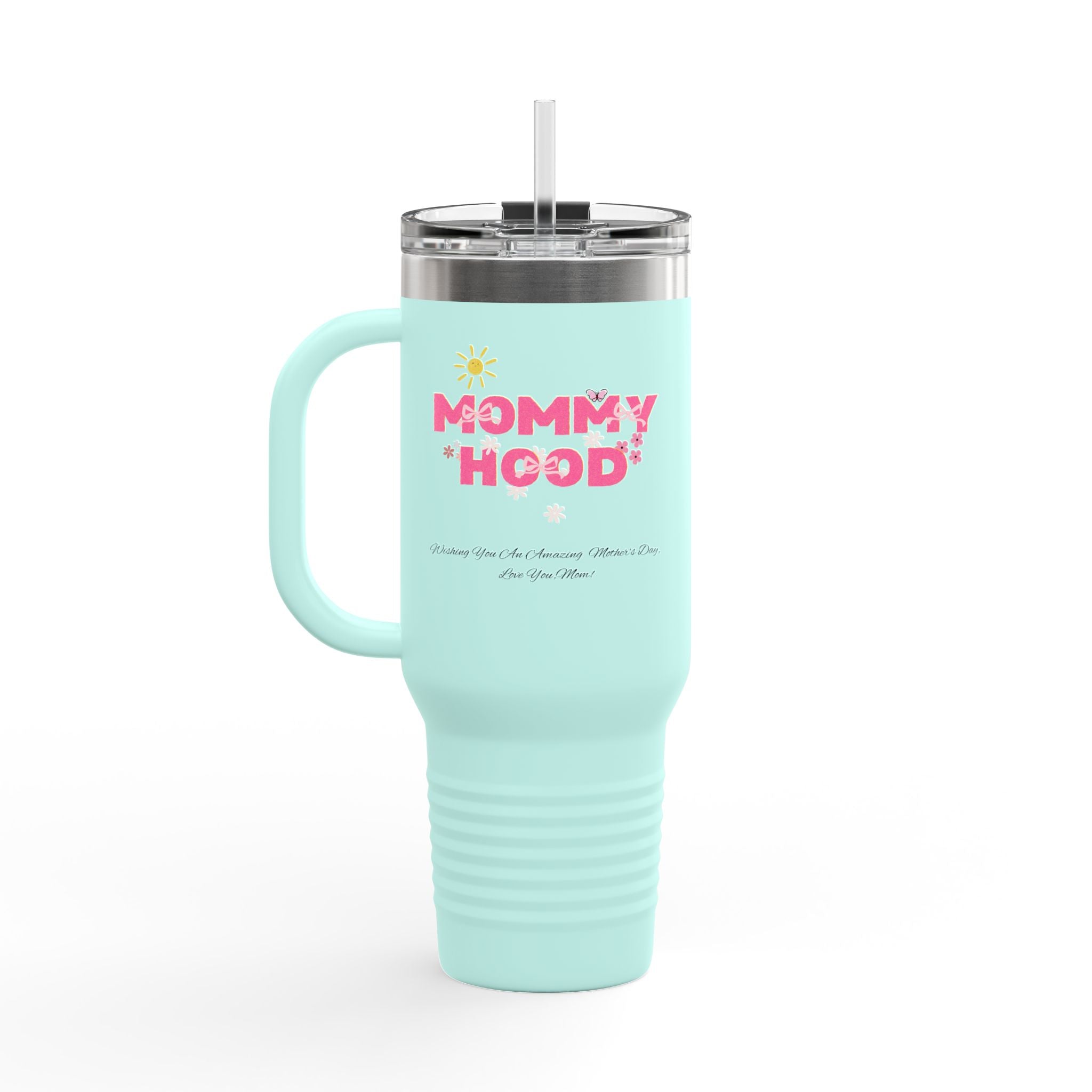 Mommy Hood Insulated Travel Mug - 40oz