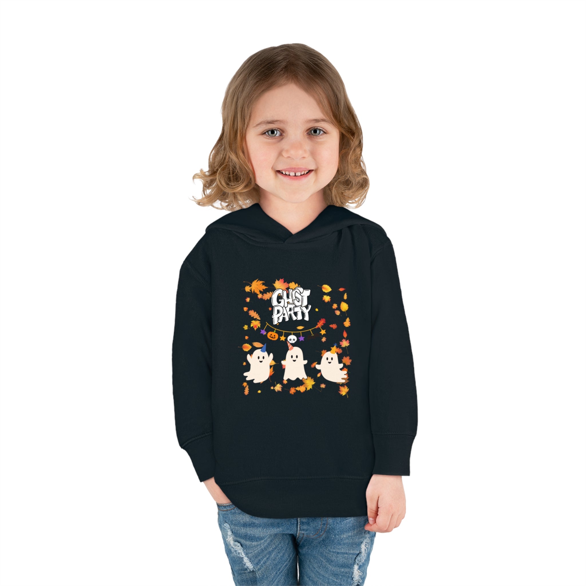 Ghost Party Toddler Pullover Fleece Hoodie