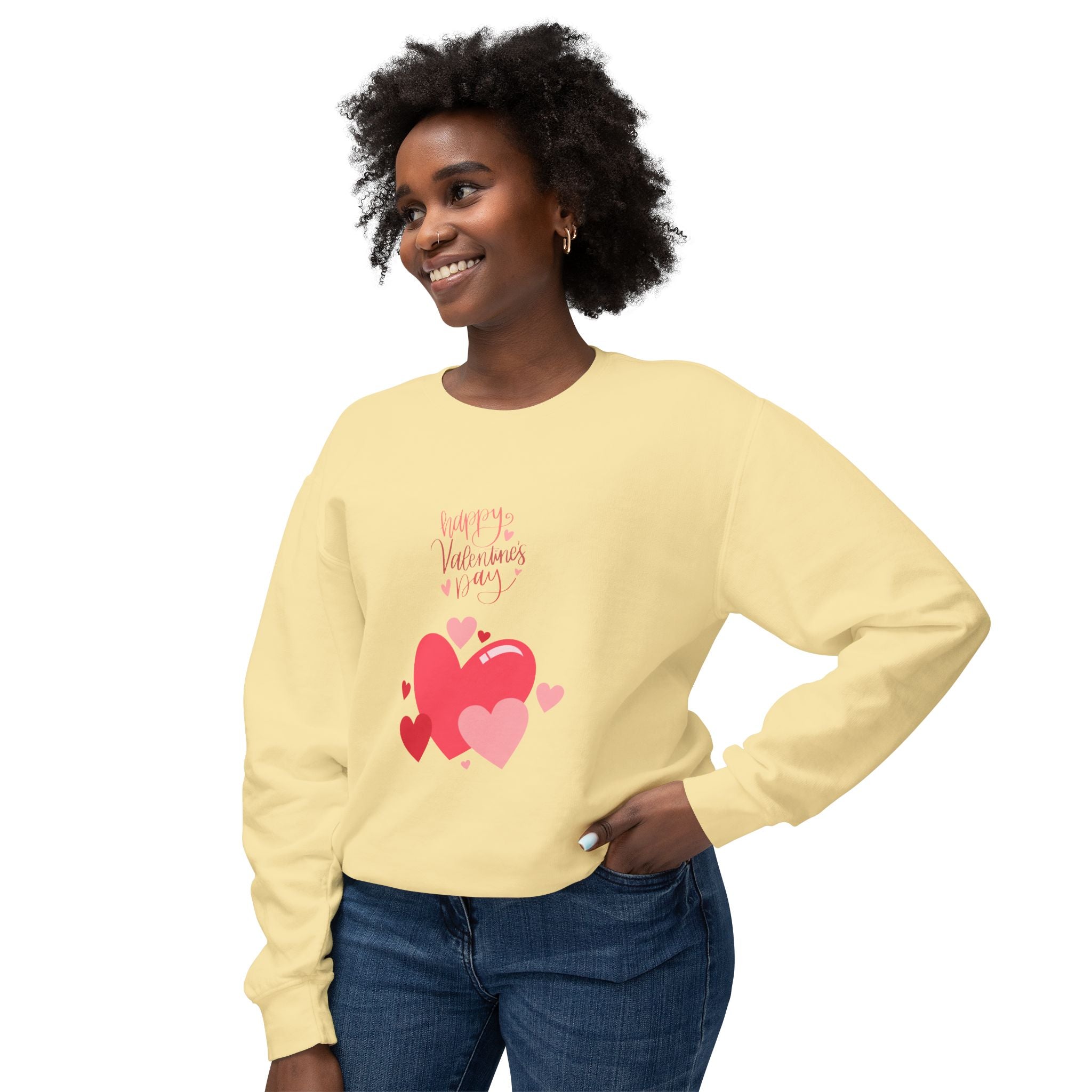 Be My Sweetheart Unisex Lightweight Crewneck Sweatshirt