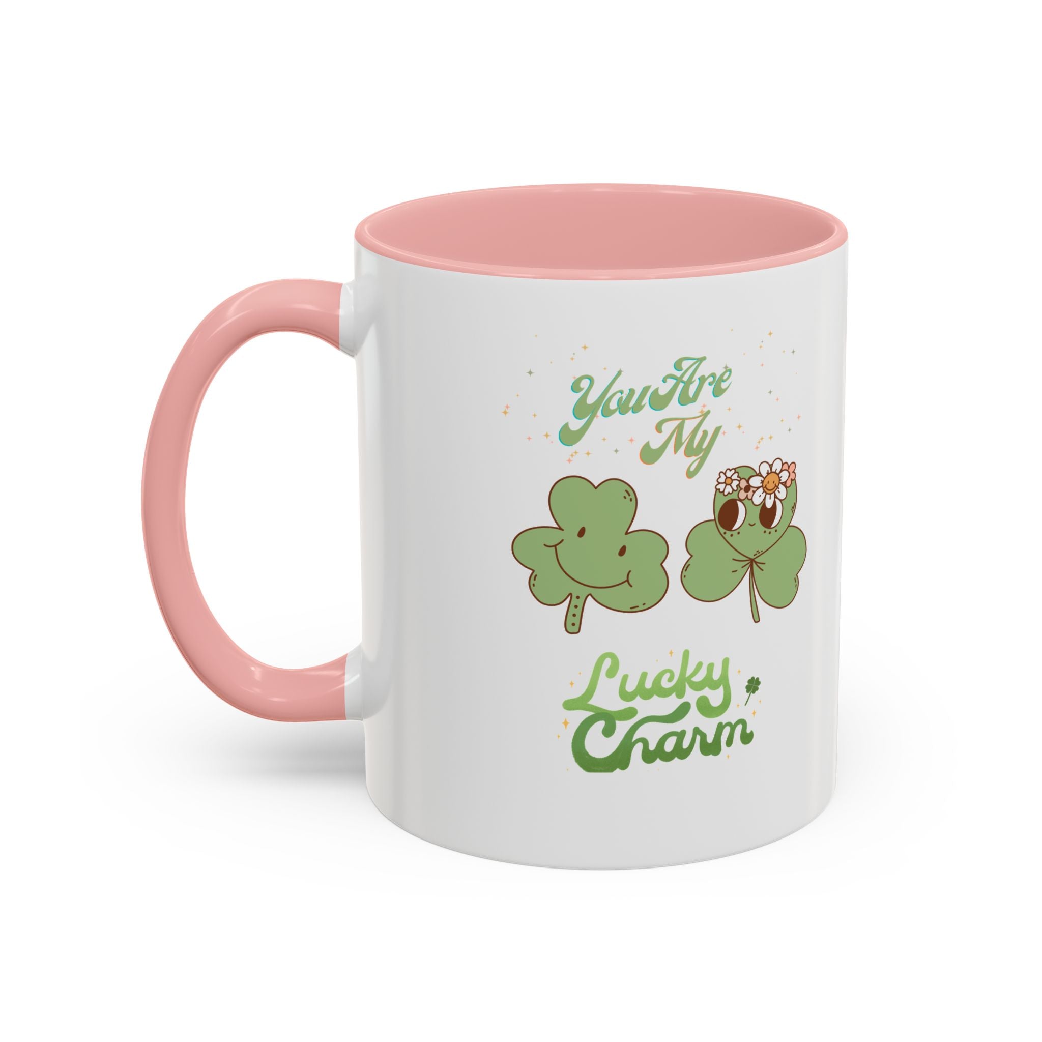 You're my Lucky Charm Accent Coffee Mug - St. Patrick's Day Gift
