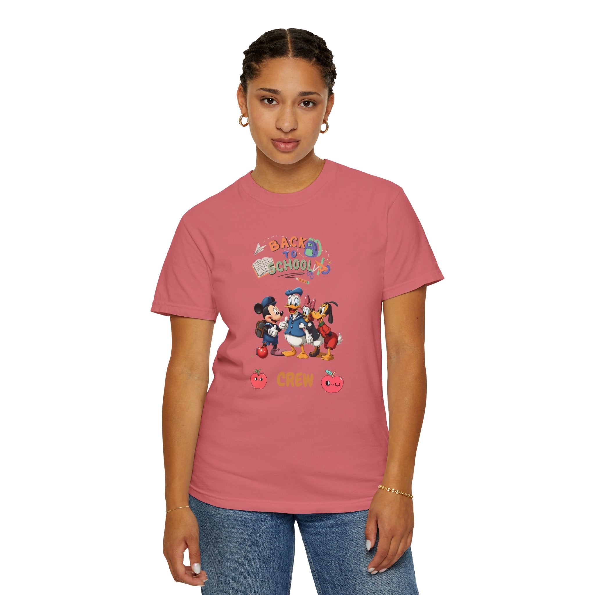 Back to School Crew Unisex Dyed T-Shirt