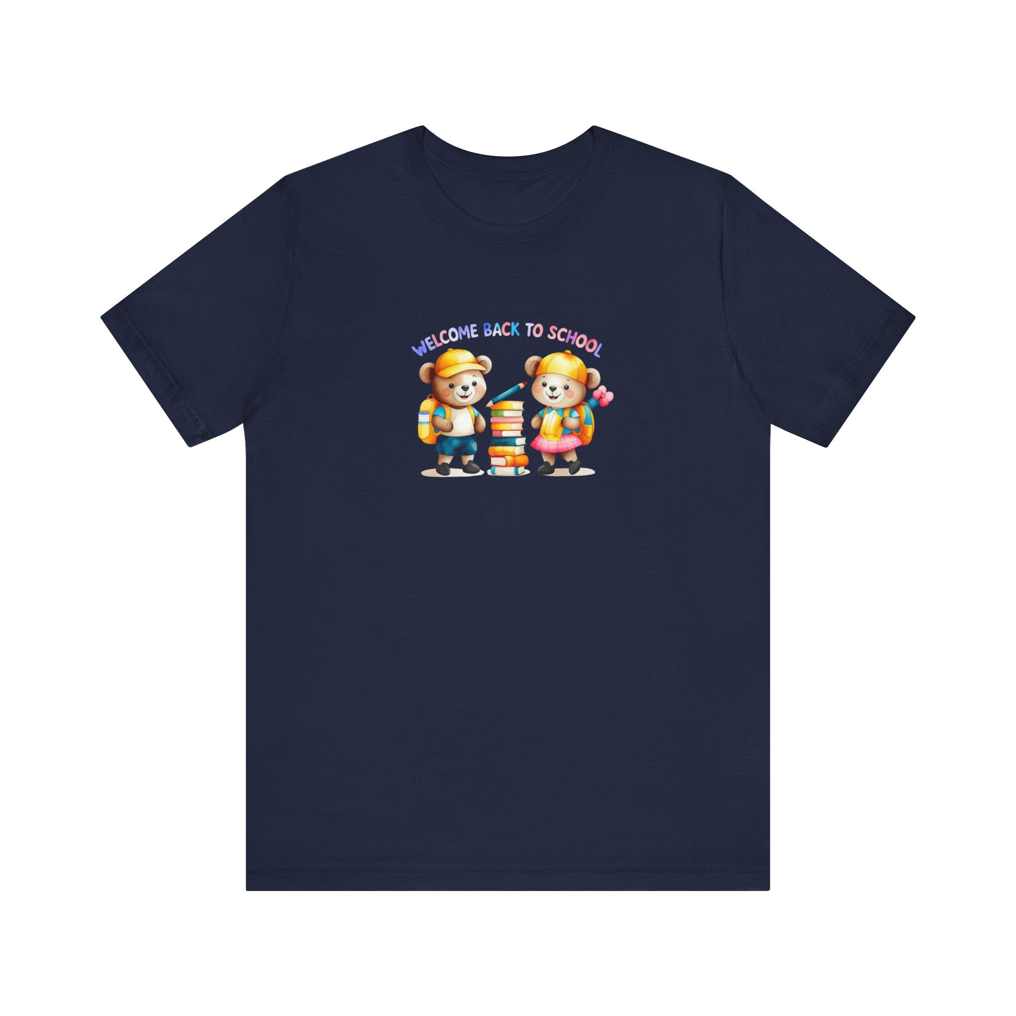 Welcome Back to School Fun Unisex Jersey Short Sleeve Tee