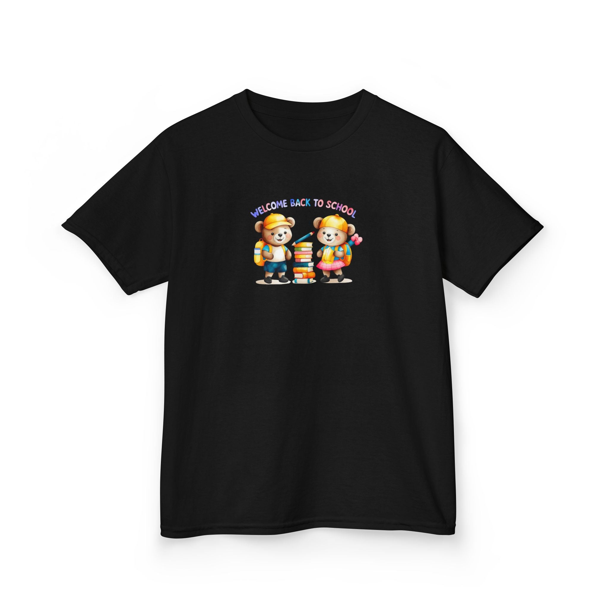 Welcome Back to School Kids Heavy Cotton Tee