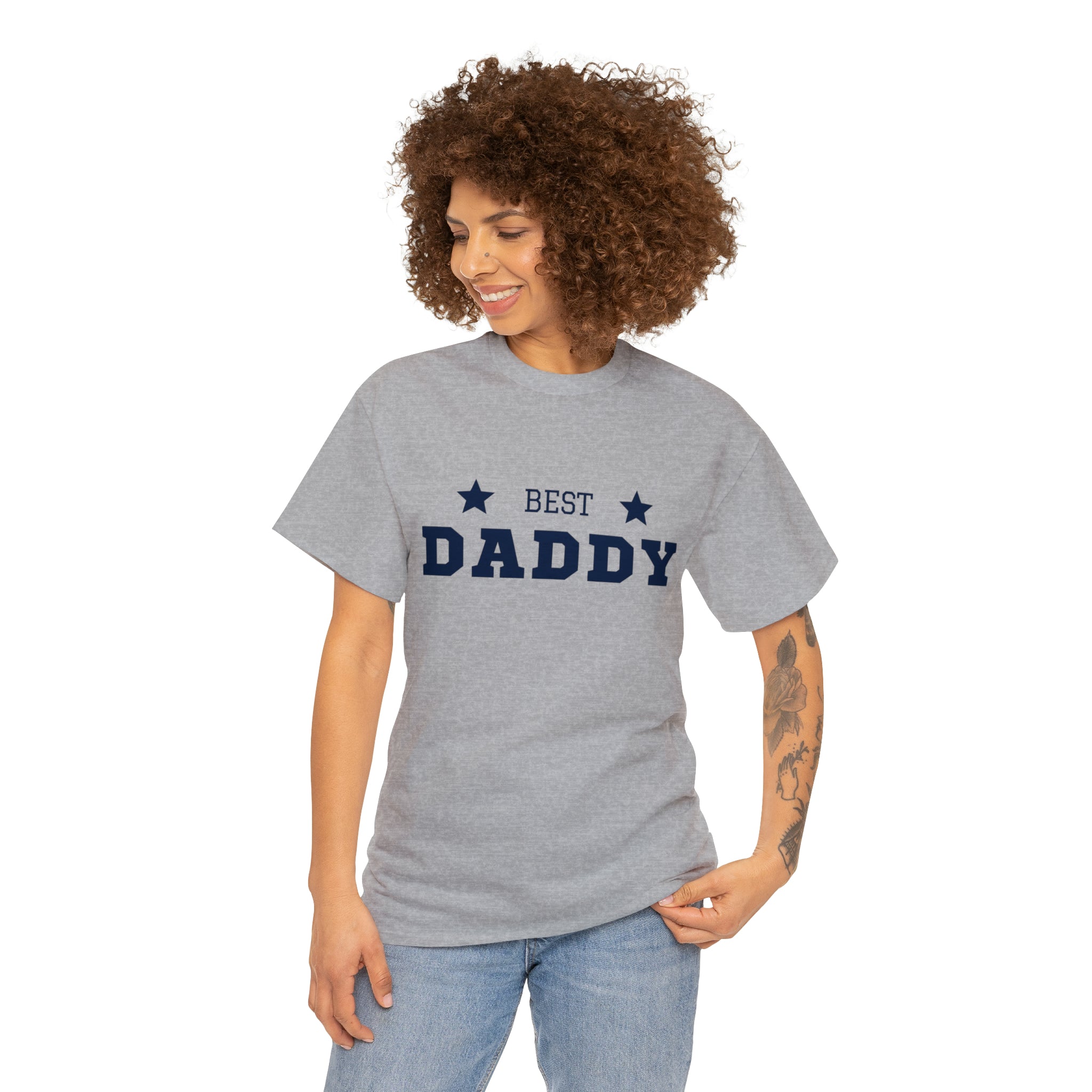 Happy Daddy's Day Unisex Heavy Cotton Tee