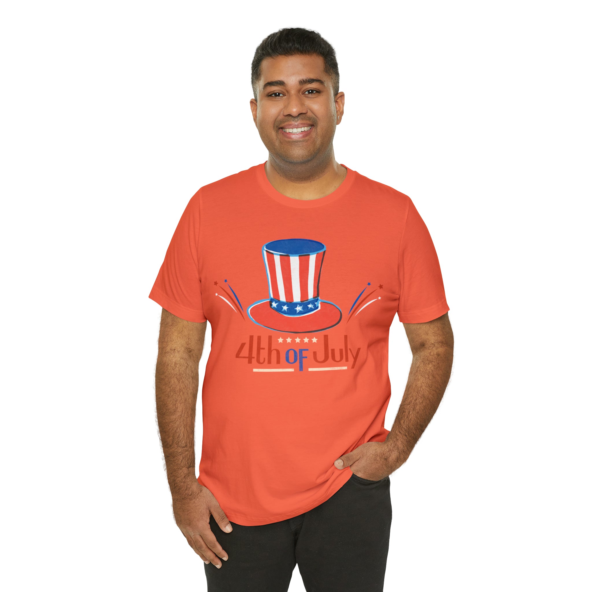 4th Of July Unisex Jersey Short Sleeve Tee