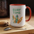 Surf Time Accent Coffee Mug (11, 15oz)